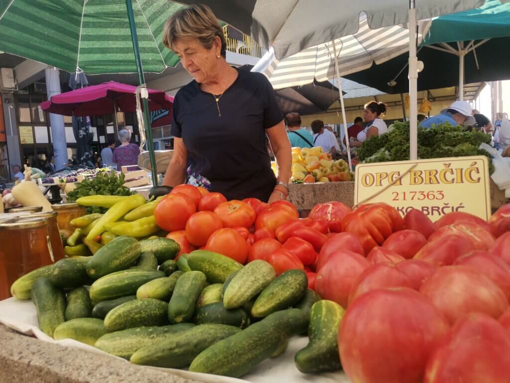 Šibenska pijaca | Foto: Mirovina.hr