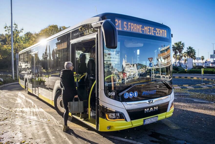 Autobus nove autobusne linije 21 u Splitu