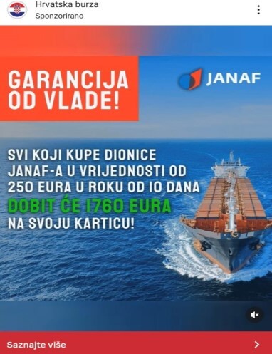 Lažni oglas o JANAF-u