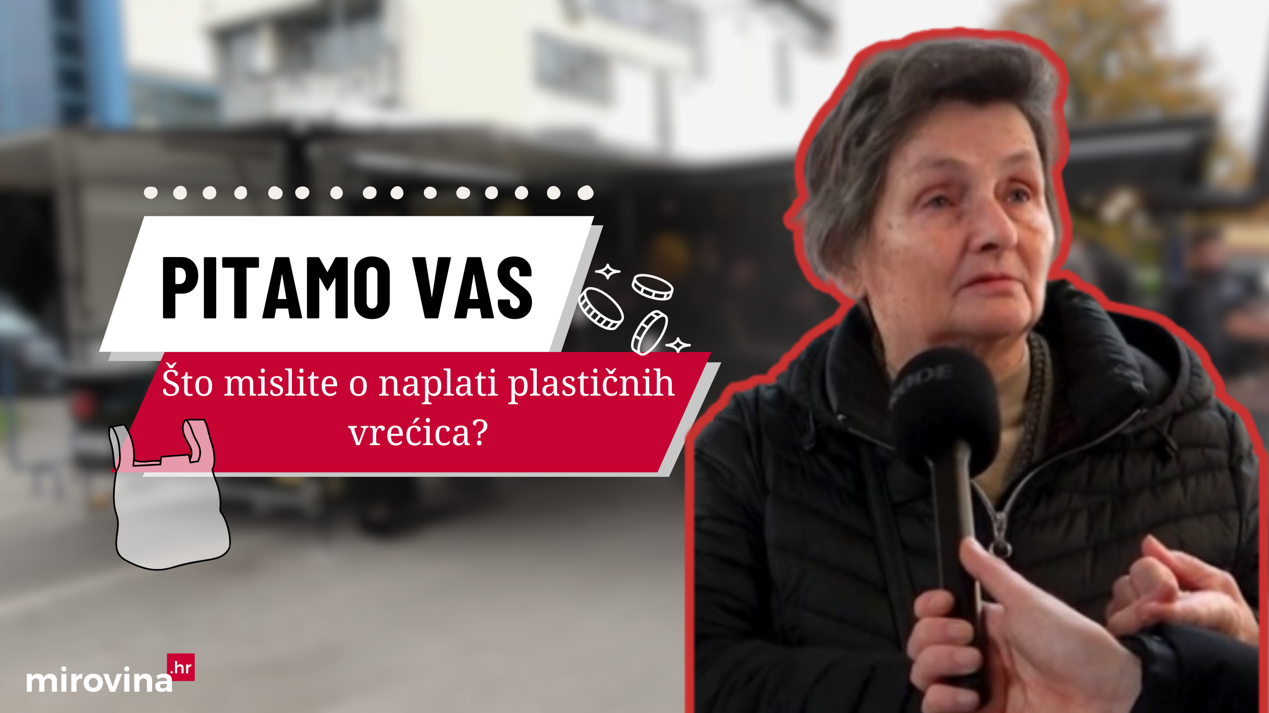 Umirovljenica o naplati vrećica