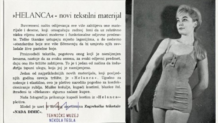 Foto dana: Ovako je izgledao novi materijal Helanca 1961. godine