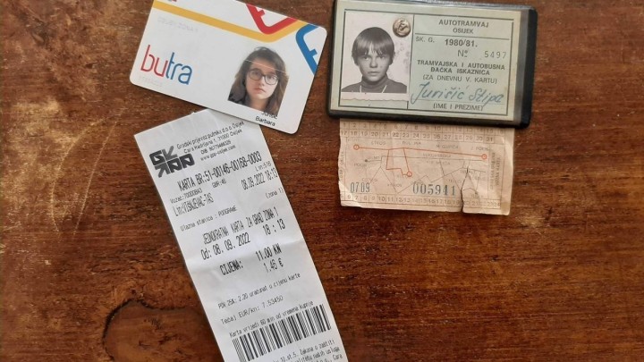 Osječke tramvajske karte - kakve su bile nekada, a kakve su sada?