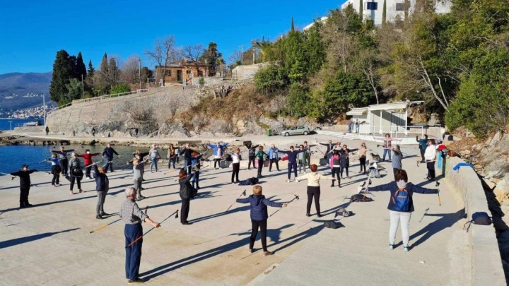 Riječki penzići u akciji: "Uživali smo u dobrom raspoloženju i prekrasnom vremenu"