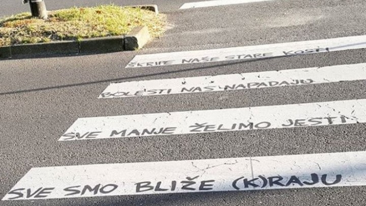 Poruka sa zebre: Sve smo bliže (k)raju, sve manje želimo jesti, škripe naše stare kosti...