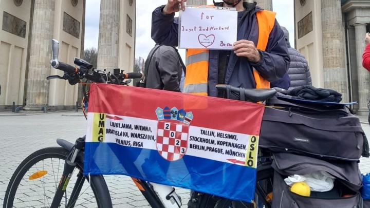 Umirovljenik iz Umaga je u pet godina biciklom obišao 30 zemalja, a planira i nove destinacije