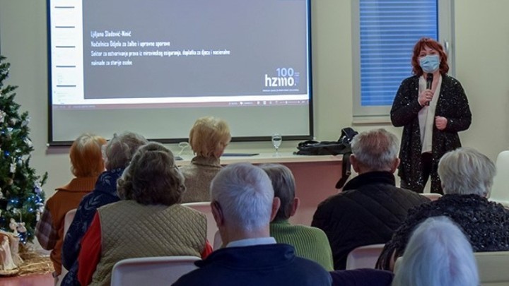 Zanimljivo predavanje: Korisnici doma saznali su iz prve ruke sve o obiteljskim mirovinama