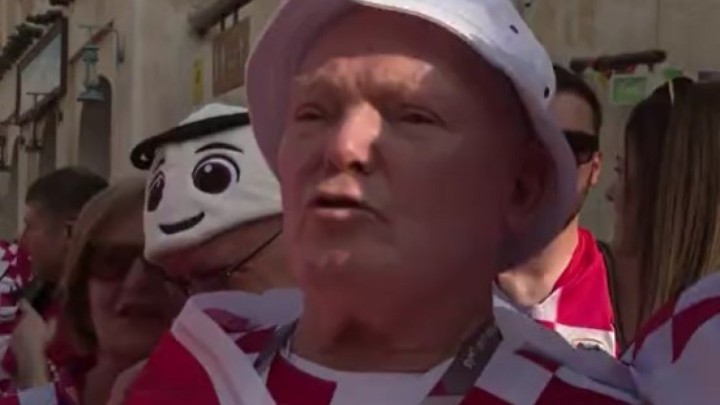 Stipe (77) je najstariji navijač Vatrenih u Dohi, a kaže kako mu odlazak na utakamice nije novost