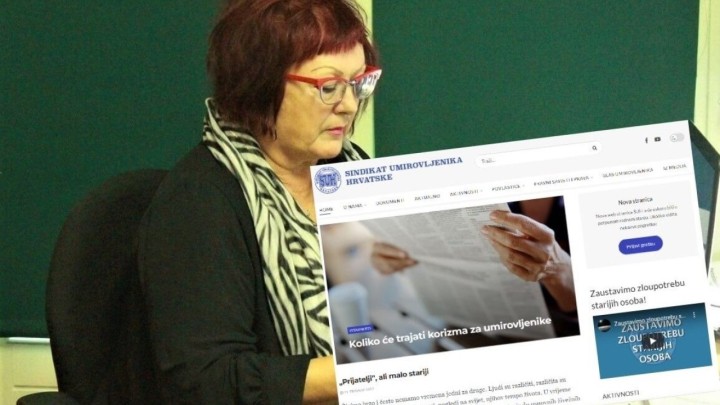 Sindikat umirovljenika ima novu stranicu, provjerite kako izgleda