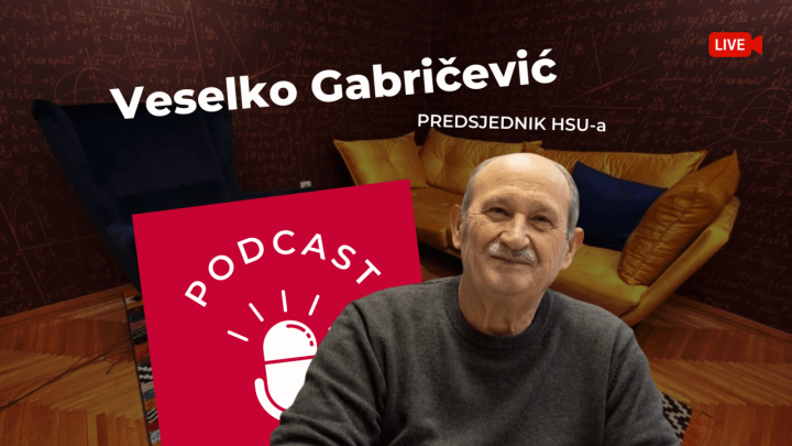 Šef HSU-a Veselko Gabričević sutra gostuje u našem podcastu, postavite mu pitanje