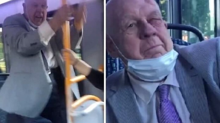 [VIDEO] Umirovljenik tamnoputim putnicima u busu govorio da su majmuni pa dobio batina