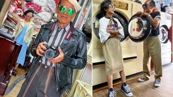 Umirovljenički par postao hit na internetu: Poziraju u izgubljenoj odjeći iz svoje praonice