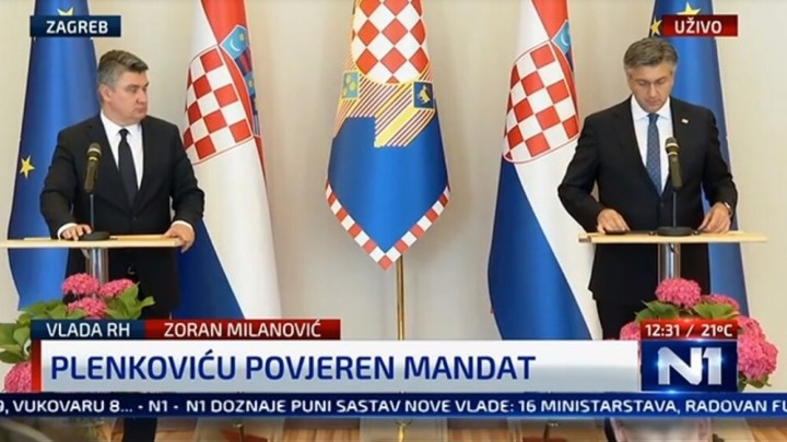 Milanović povjerio mandat Plenkoviću: Evo tko će biti ministri