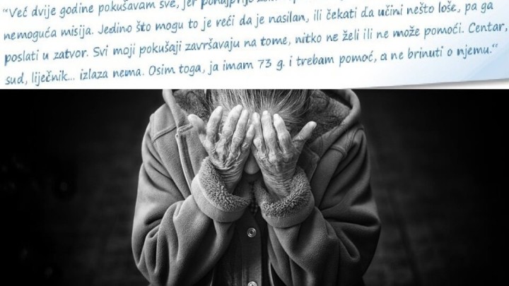Nasilje nad starijima: Država treba žurno zbrinjavanje žrtava, ali i evidenciju počinitelja