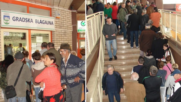 Zaštitar Grada Siska fizički nas spriječio da napravimo reportažu o podjeli uskrsnica!