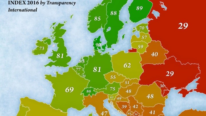 Koliko je korumpirana Hrvatska, a koliko ostale europske zemlje?