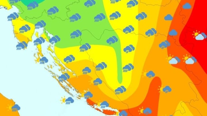 Nagli pad temperatura: Mnoge veseli "zločesta ciklona" koja dolazi za vikend