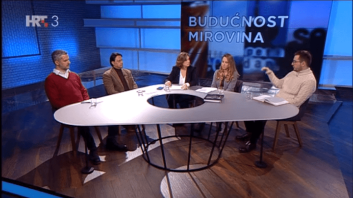 Rasprava o budućnosti mirovinskog sustava u emisiji Peti dan - "Želimo li da država brine za nas ili više vjerujemo vlastitoj čarapi?"