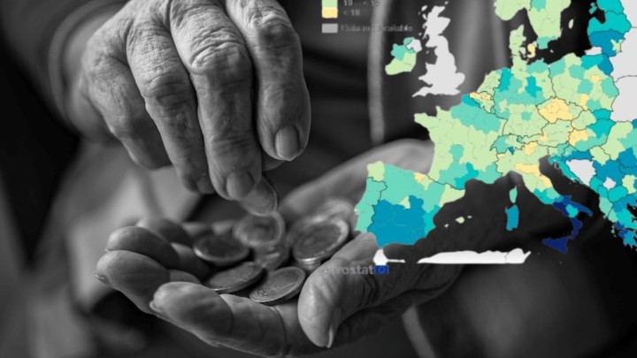 Karta EU regija u kojima su građani najsiromašniji: Na granici 'pleše' i jedna u Hrvatskoj