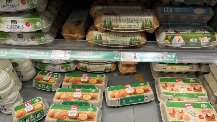 Usporedili smo cijene s onima iz 2022. godine: Jaja su znatno skuplja, a špageti jeftiniji