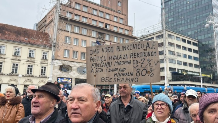 Blok umirovljenici zajedno najavio novi prosvjed: 'To je rok za usklađivanje cijena'