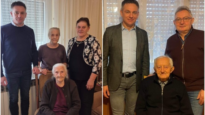 Mala općina sjetila se svojih najstarijih mještana: 'Oboje ih krasi vedar duh'