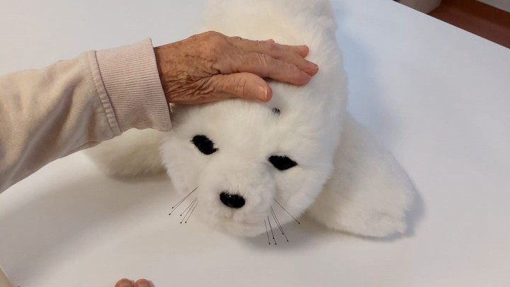 Oboljeli od demencije su u Klinici Vrapče dobili posebnog robota tuljana, evo zašto je on važan