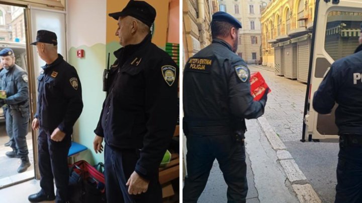 Policajci donirali korisnike Socijalne samoposluge u Rijeci