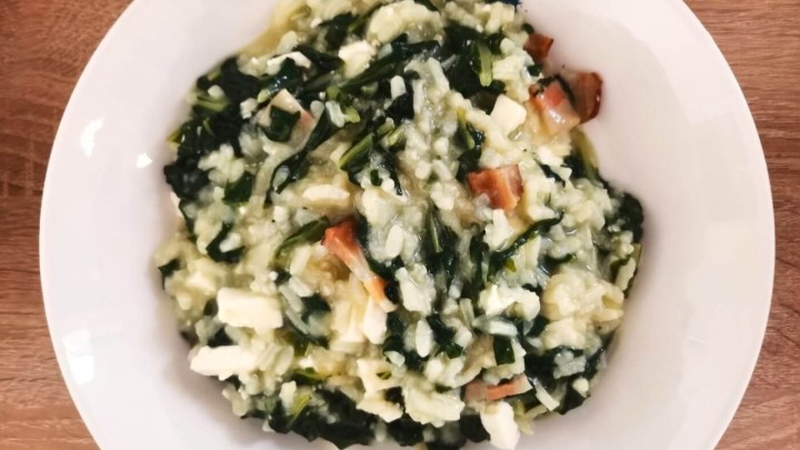 Bakina kuhinja: Rižoto od blitve s pancetom i skutom za lagani ručak