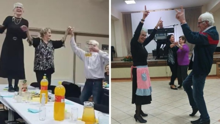 Umirovljenica koja pleše na stolu će svima popraviti dan, a ljudi su oduševljeni videom