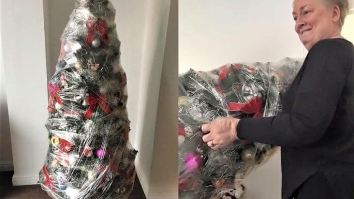 Ova umirovljenica nikada ne raskićuje svoje božićno drvce